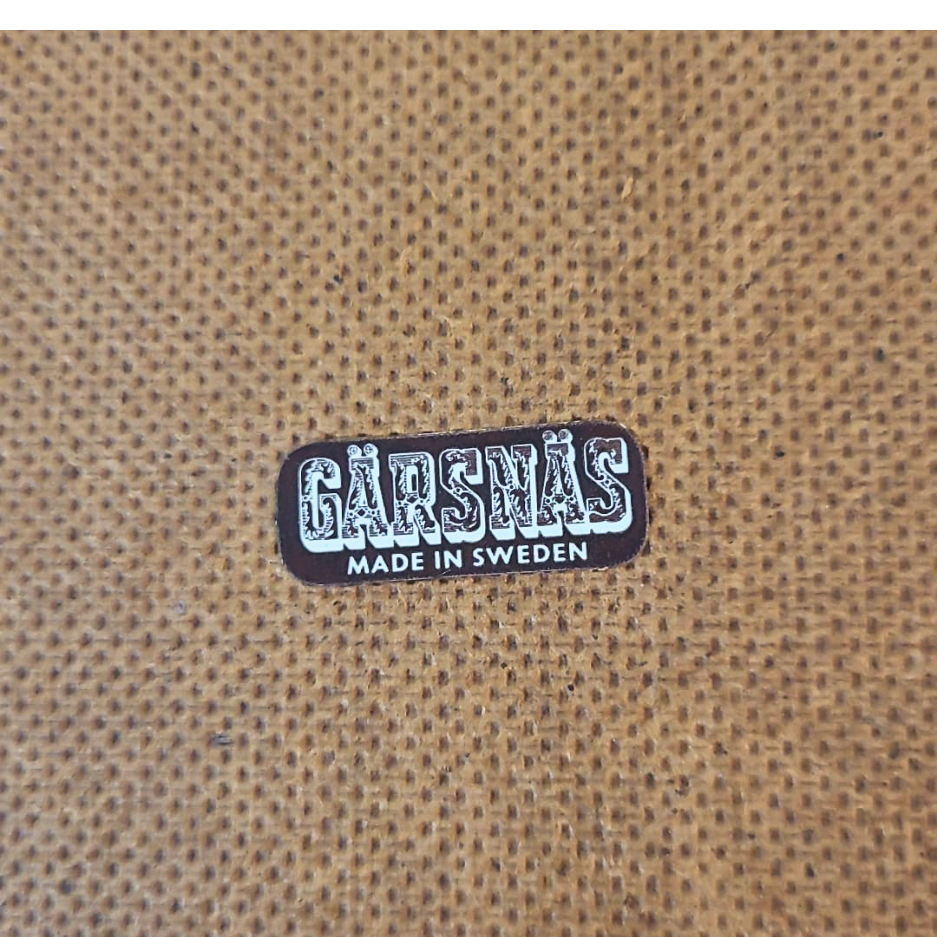 Table à manger scandinave vintage avec rallonge estampillée Garnas - Suède - années 60