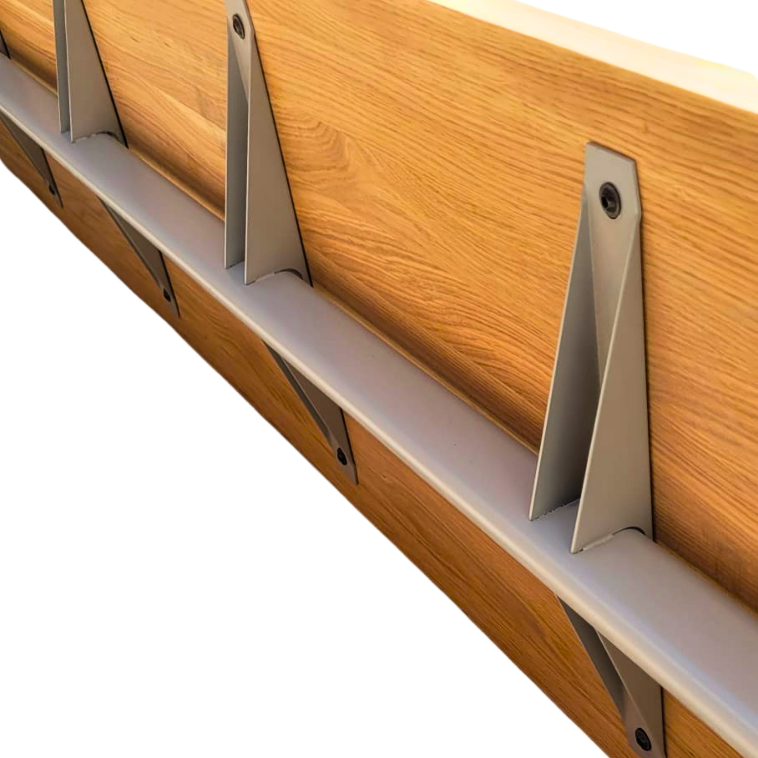 Grand banc Pyramid HAY en chêne - 250 cm -  design Wim Rietveld