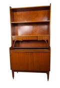 Bibliothèque secrétaire vintage scandinave en teck – Danemark – années 60 - Furniture 1960