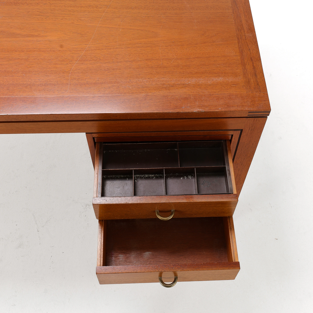 Table à manger scandinave en acajou estampillée Søborg Møbler, Christian Hvidt