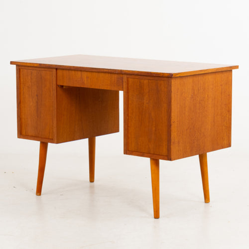 Bureau vintage scandinave en teck à 7 tiroirs – Danemark – années 60 - Furniture 1960