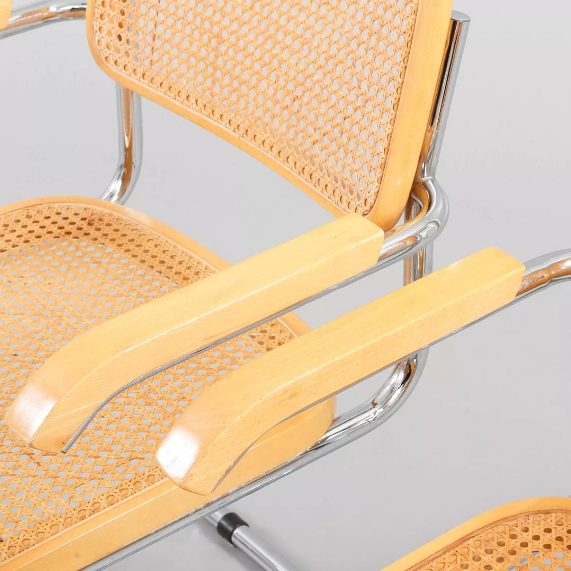 Chaise Cesca B64 d'après Marcel Breuer, Italie, années 80