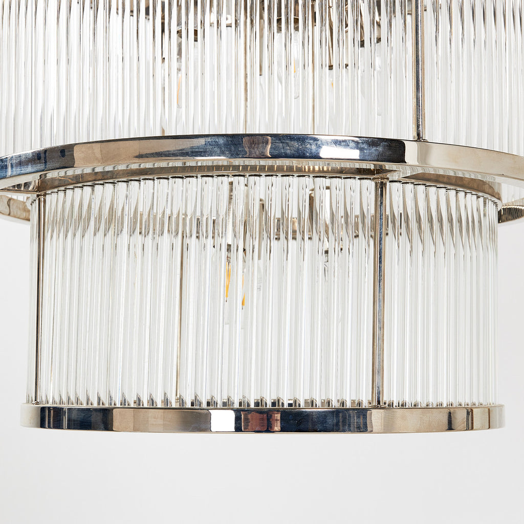 Suspension contemporaine "Pasadena" en verre et métal par Eichholtz – Pays-Bas - Furniture 1960