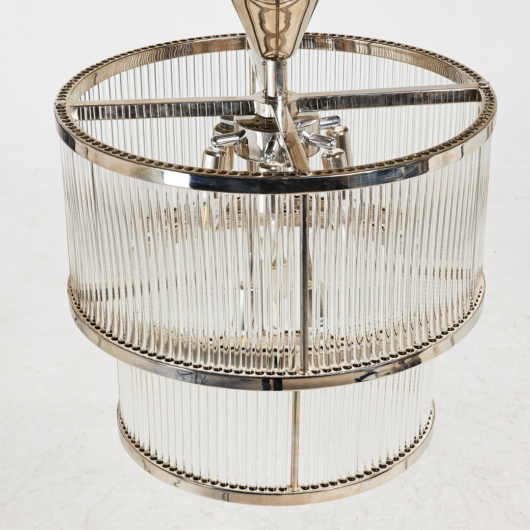 Suspension contemporaine "Pasadena" en verre et métal par Eichholtz – Pays-Bas - Furniture 1960