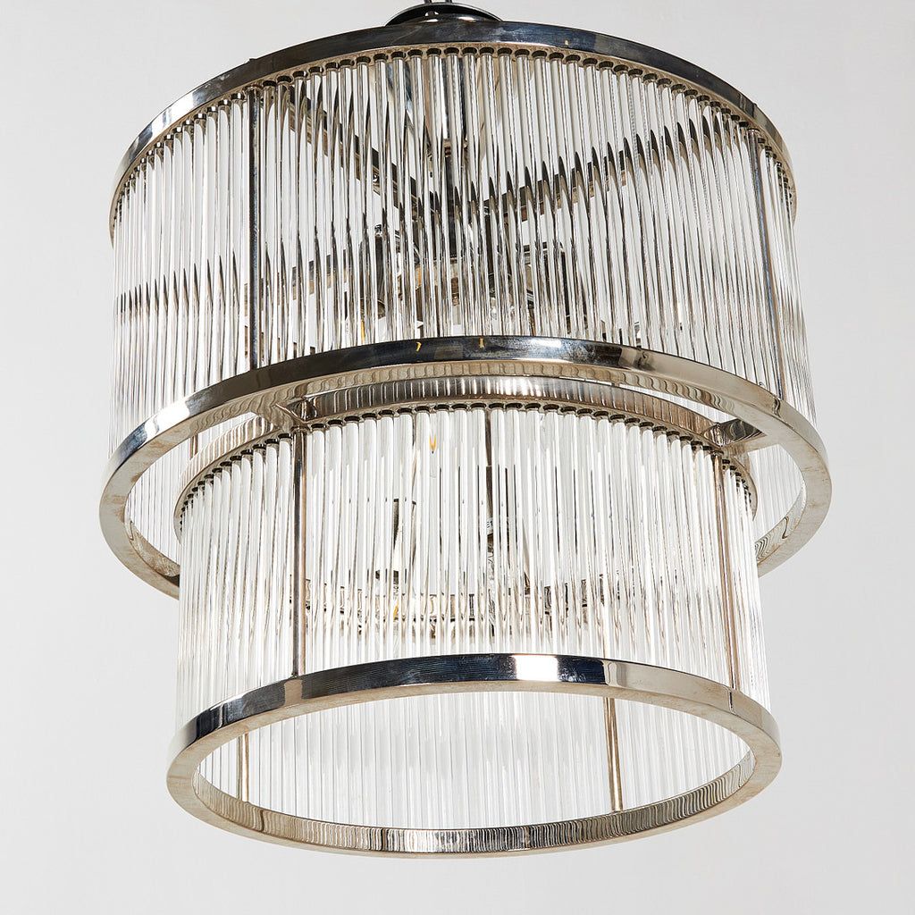 Suspension contemporaine "Pasadena" en verre et métal par Eichholtz – Pays-Bas - Furniture 1960