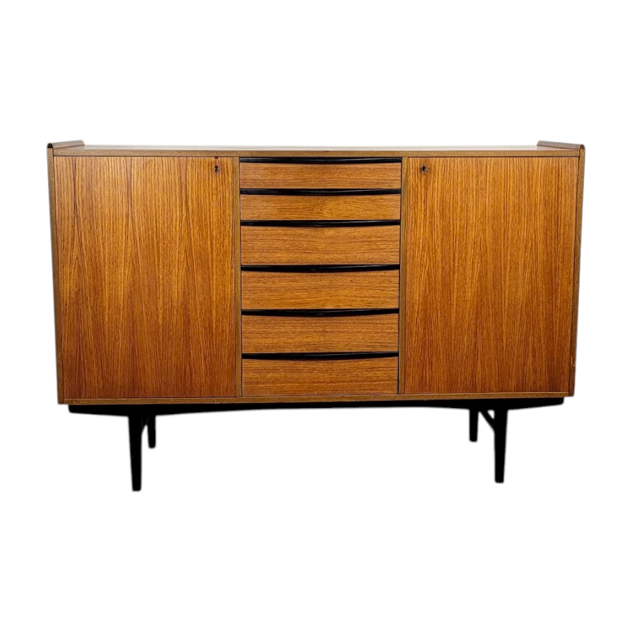 Buffet vintage scandinave en teck – Danemark – années 60 - Furniture 1960