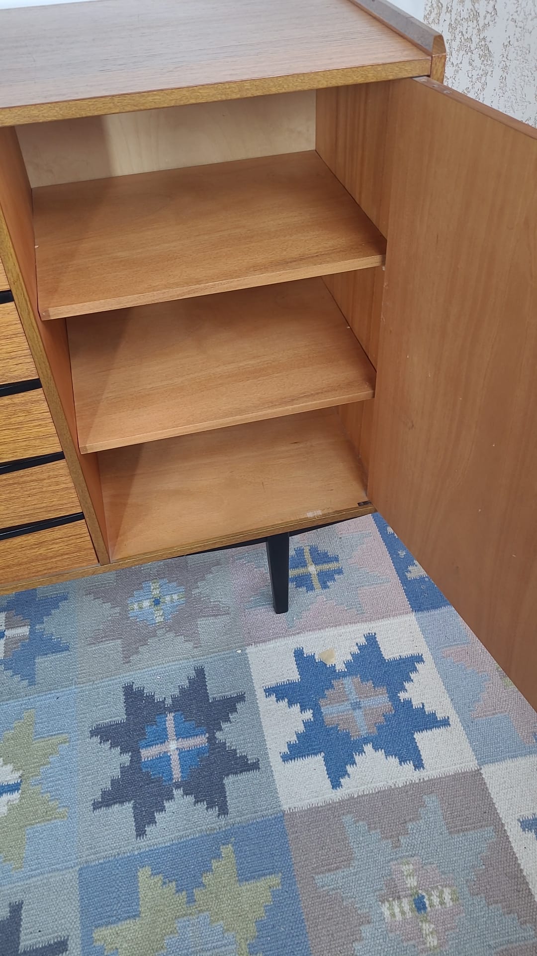 Buffet vintage scandinave en teck – Danemark – années 60 - Furniture 1960