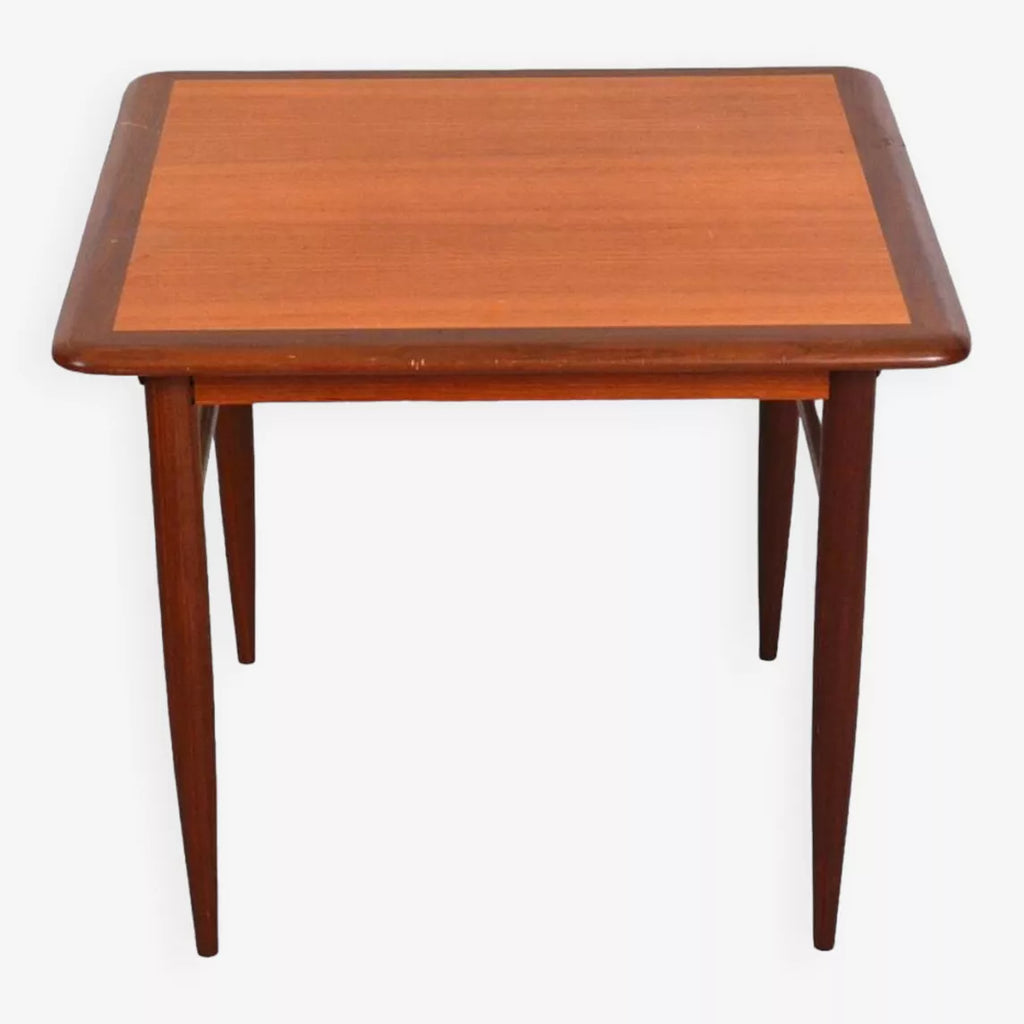 Table basse scandinave vintage carrée en teck par HBM Möbler – Suède – années 70 - Furniture 1960